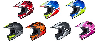 HJC Youth Dirt Bike Helmet CL XY II Ellusion Kids Motocross ATV Off Road $129.99