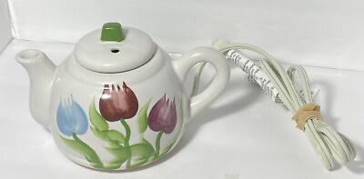 #ad #ad Vintage ceramic teapot electric warmer $9.53