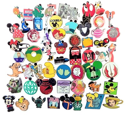 #ad #ad Disney Assorted Pin Trading Lot Pick Size From 5 300 Brand New No Doubles $15.95