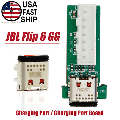 #ad OEM USB Charging Port Board Dock Connector Power Jack For JBL Flip 6 Version GG $34.70
