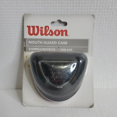 #ad Wilson Mouth Guard Case One Size Brand New Never Opened. $3.24