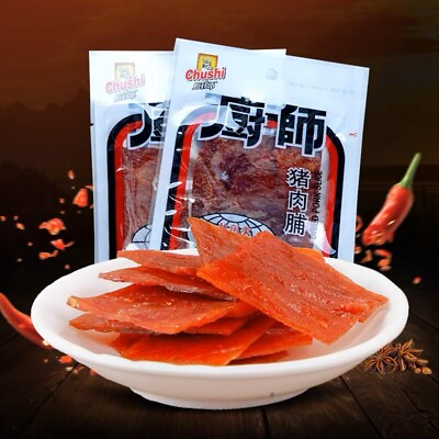 厨师牌 猪肉脯 Chinese snack snack food Pork breast 18g x 10packs 中国零食 休闲食品 $23.88