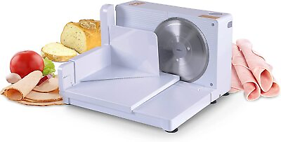 SuperHandy 6.7quot; Commercial Compact Electric Food Bread Cheese Meat Slicer Cutter $59.95