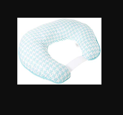 #ad U Shaped Newborn Breast Nursing Pillow Pregnancy Back Support with Aqua Cover TF $26.53