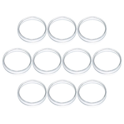 #ad #ad 10 Pcs Chemistry Petri Plates Laboratory Glassware Disposable Dish Agar $7.99