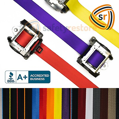 ALL COLORS FOR Chevrolet Camaro SEAT BELT WEBBING REPLACEMENT #1 $99.97