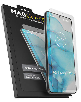 Samsung Galaxy S21 FE Matte Screen Protector Tempered Glass Anti Glare Guard $14.99