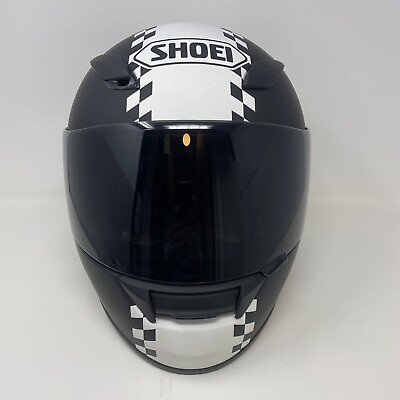 #ad #ad Shoei RF 1100 Helmet Size Medium M White Black READ $150.00