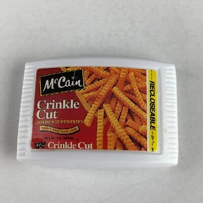 #ad Barbie McCain Crinkle Cut Fries Pretend Play Food Kids Toy Playset Accessory $13.95