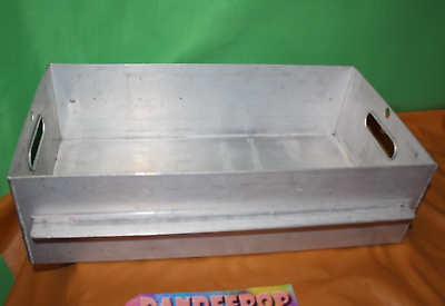 #ad Vintage ATA Airlines American Trans Air Aluminum Food Service Container Drawer $69.99