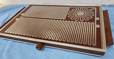 #ad Salton Food Warmer Tray H 928 Hotray Electric Cooking Hot Plate Tested Works Vtg $23.00