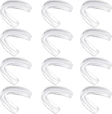 #ad 20 Pieces Reusable Athletic Sports Mouth Guards Protection for Kids and Adults $12.69