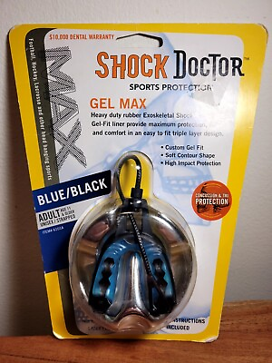 #ad Shock Doctor Sports Protection Mouth Guard Adult Age 11 Up New Sealed $12.99