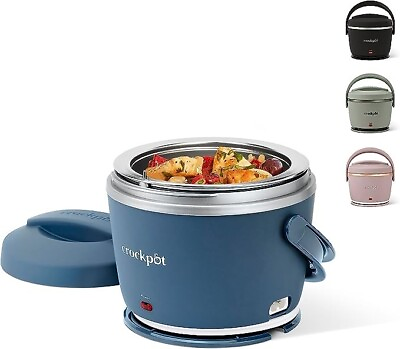 #ad Portable Food Warmer: Crock Pot Electric Lunch Box 20 Ounce Capacity On the Go $59.99