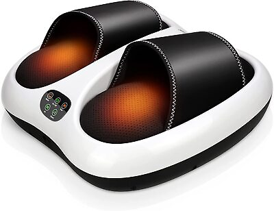 Shiatsu Home Foot Massager Machine With Heat Vibration Electric Kneading Massage $49.99