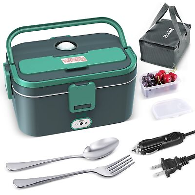 #ad Electric Lunch Box Portable Food Warmer for Car Truck Office 12V 24V 110 ... $47.79