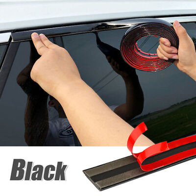 #ad #ad 3m Black Car Trim Molding Strip Decoration For Car Body Door Side Protector Trim $9.45