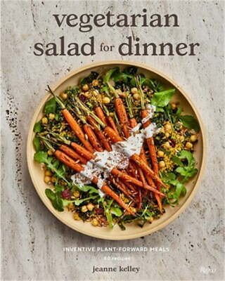 #ad Vegetarian Salad for Dinner: Inventive Plant Forward Meals Hardback or Cased Bo $32.43