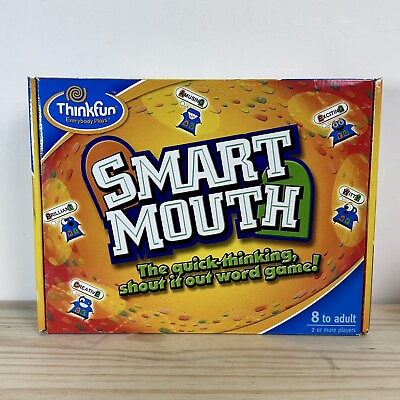 #ad Smart Mouth Game Quick Thinking Shout It Out ThinkFun *Missing Instructions $15.00