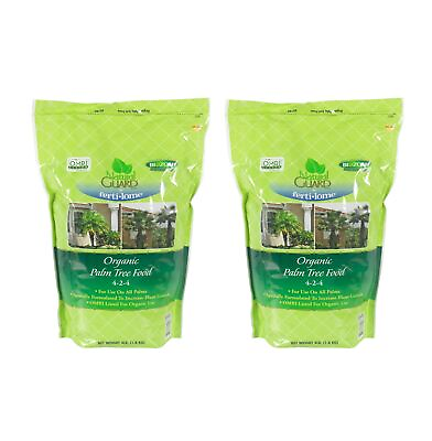 #ad Fertilome Natural Guard Natural and Organic Palm Tree Food 4 2 4 4lbs 2 Pack $30.71