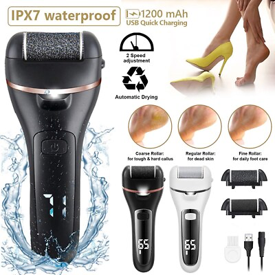 Foot Grinder Professional Electric File Callus Dead Skin Remover Pedicure Tool $20.49