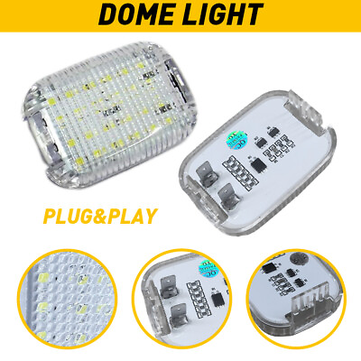 #ad 2x Interior Dome LED Light Cargo Area For 2015 2024 Ford Transit 150 250 350 HD $18.99