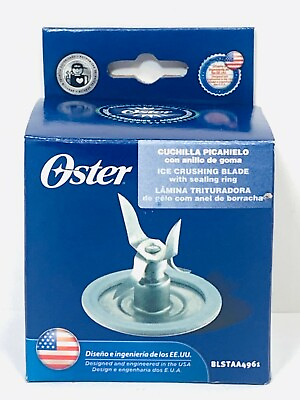 Genuine Oster 4961 Blender Stainless Steel Blade With Gasket Sealing Ring NEW $10.90
