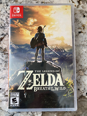 The Legend of Zelda Breath of the Wild Nintendo Switch US Version NEW SEALED $54.99