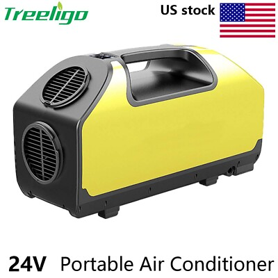 #ad #ad 24V Electric Portable Air Conditioner Outdoor Mini Tent Camping Air Conditioning $550.99