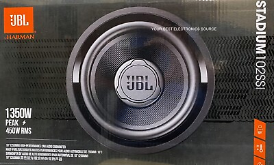 #ad NEW JBL STADIUM 102SSI 10quot; Subwoofer 2 or 4 Ohm 450W RMS $269.95