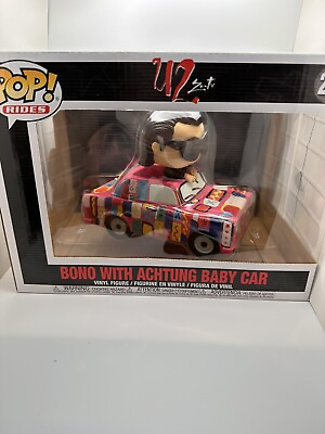 #ad Funko Pop Rides: Bono with Achtung Baby Car #293 $15.00