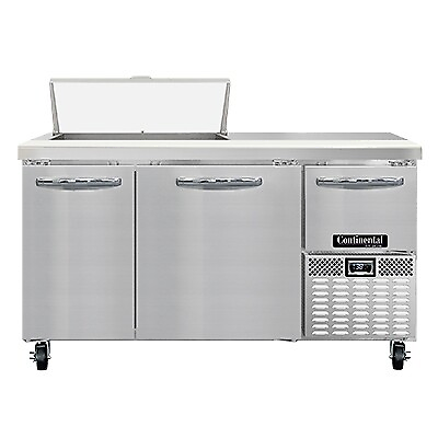 #ad Continental Refrigerator RA60N8 60quot; Sandwich Salad Unit Refrigerated Counter $5844.09