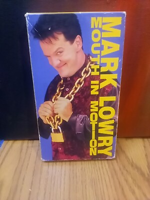 #ad Mark Lowry Mouth in Motion VHS Tape Concert Music Comedy 1990s CCM Parodies $9.25