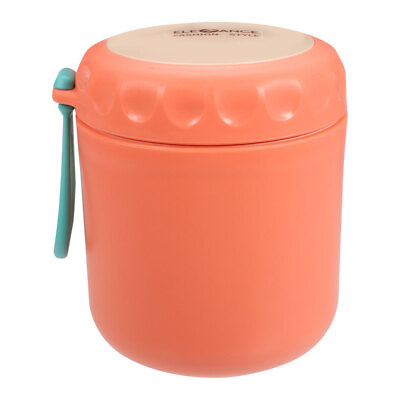 1PC Red Convenient 450ML Lunch Salad Container Thermal Food Container Soup Mug $14.59