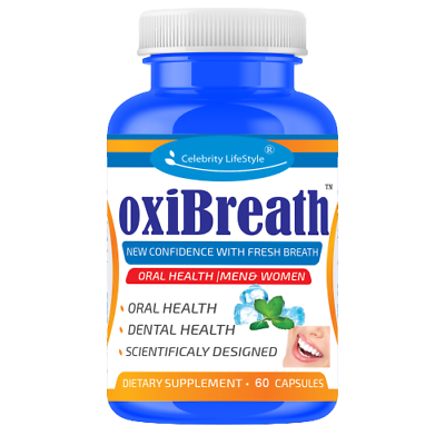 #ad Oxi Breath Bad Breath Treatment Dental Probiotics Oral Care Fresh Breath 60C $20.99
