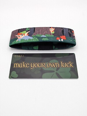 #ad Zox Strap #1651 Make Your Own Luck NEW Medium Wristband Collector#x27;s Card $13.50