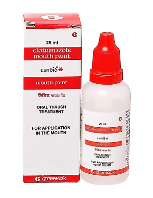 #ad Candid Mouth Paint For Oral Thrush Treatment 25 ml Pack of 3 $29.11