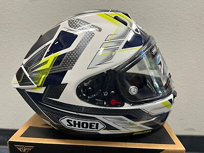 #ad Shoei X Fifteen Full Face Street Motorcycle Helmet Escalate TC 2 Large X 15 LRG $899.99