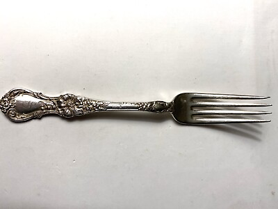 Floral By Wallace Fork 7 3:8” With “ S “ Mono Silverplate $12.00
