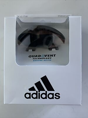 #ad Adidas Lip Protector Mouth Guard Sports Football Breathable Quad Vent $6.50