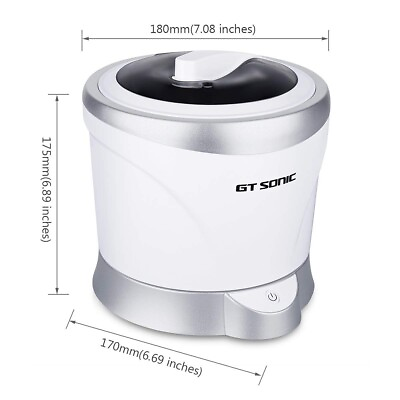 GT Sonic GT F2 Household Ultrasonic Cleaner 1L Jewellery Watches Coins NEW $29.89