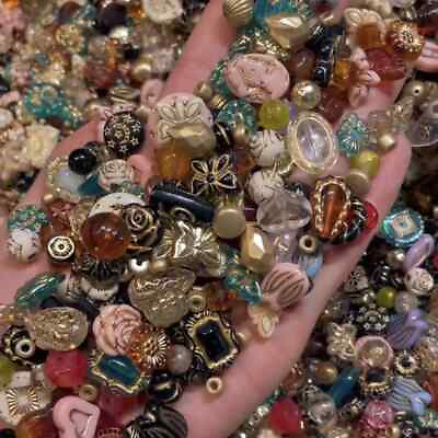 #ad #ad Vintage Now Bulk Jewelry bead Lot 130Pc ALL Brand New Untested 200Mix and Match $14.99