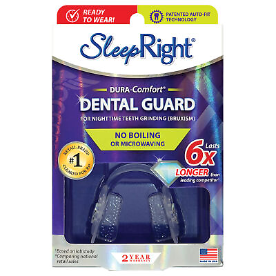 #ad SleepRight Dura Comfort Dental Guard Mouth Guard To Prevent Teeth Grinding $42.99