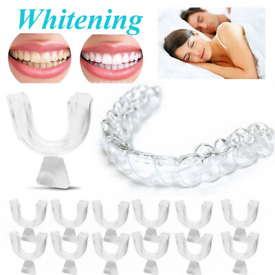 4X Night Mouth Guard Shield for Bruxism Teeth Protector Whitening Grinding $6.99