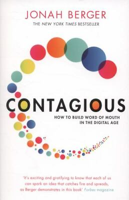 #ad Contagious: How to Build Word of Mouth in the Digital Age by Berger Jonah pap $4.47