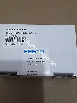 HGPL 14 20 A B CS CS1504245A FESTO Pneumatic gripper new Shipping DHL or FedEX $874.00