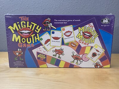 The Mighty Mouth Board Game Super Duper Publications For Speech Therapy NEW $59.99