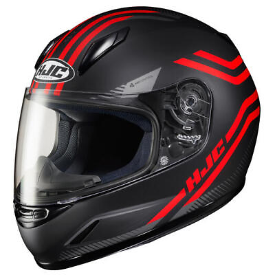 #ad #ad HJC CL Y Strix Youth Full Face Motorcycle Helmet Red Childs SM MD LG Kids DOT BK $92.99