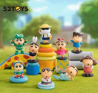 #ad #ad 52Toys Crayon Shin chan Funny Cosplay Series Confirmed Blind box Figures Toy Hot $40.91