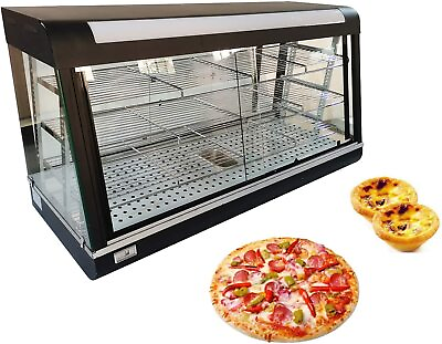 Commercial Countertop Food Warmer Showcase 110V Pizza Pastry Food Display Warmer $723.60